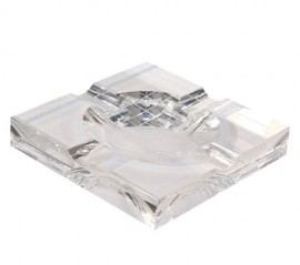 Crystal Square Cigar Ashtray