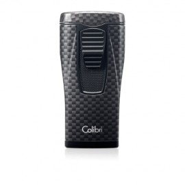 Colibri Monaco Triple Flame Balck Carbon Cigar Lighter